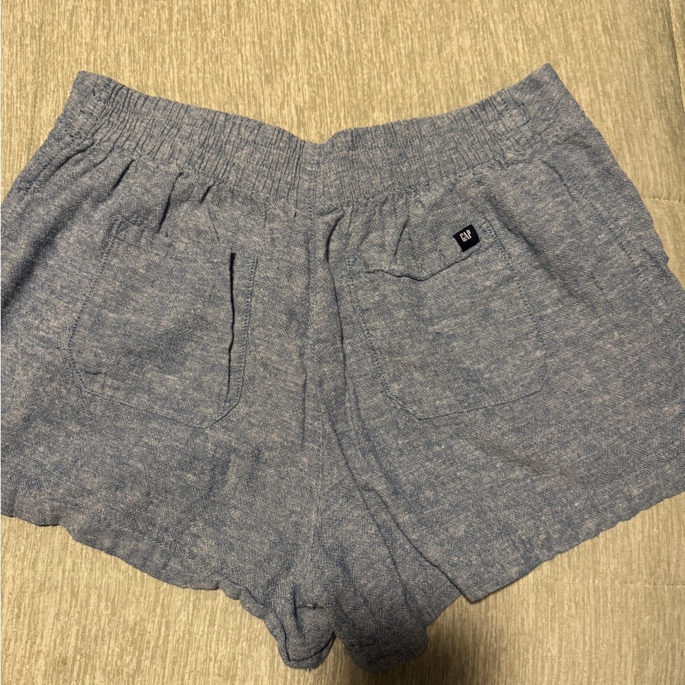 GAP Women's High Waist Blue Shorts